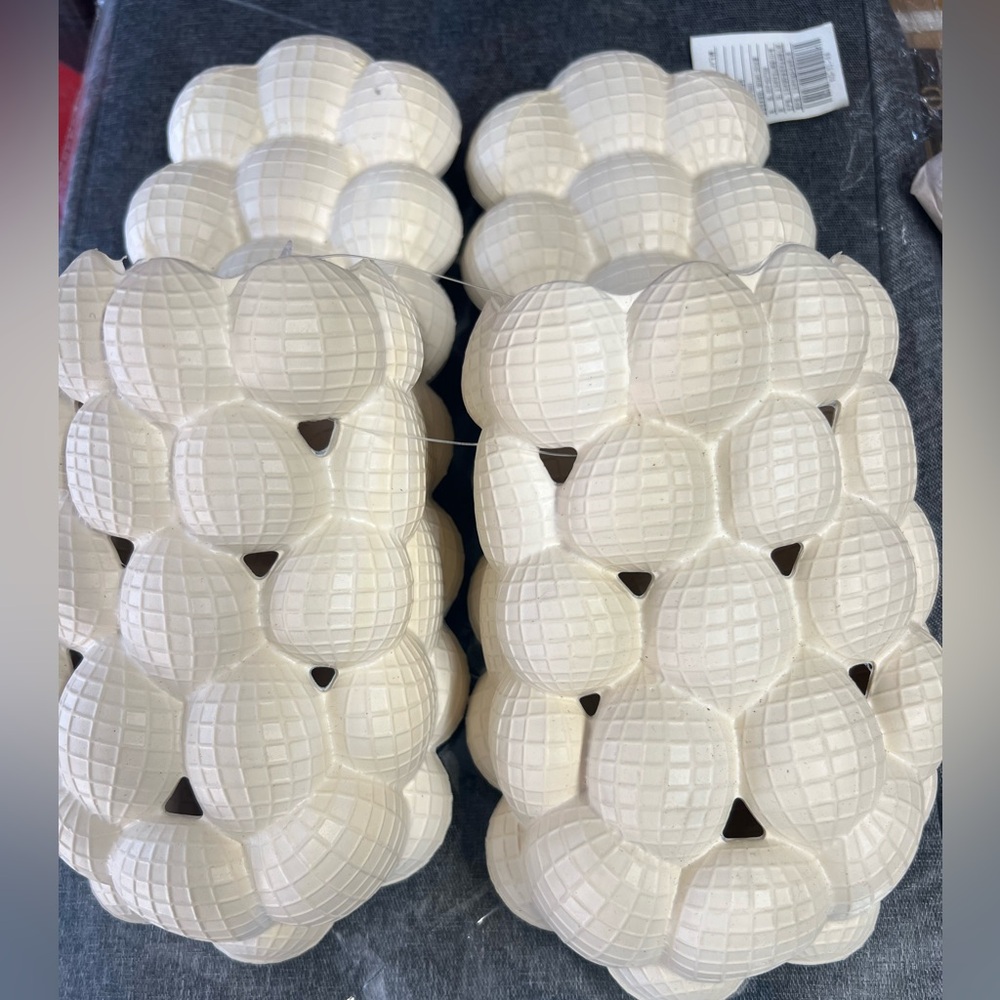 Vibrant Tie Dye Closed Toe Bubble Slippers